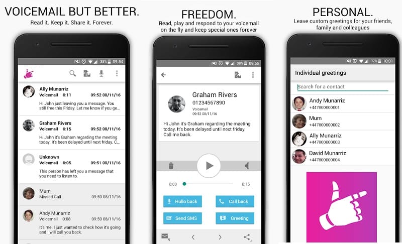 7 Best Visual Voicemail Apps for Android & iOS: HulloMail Voicemail 7 Best Visual Voicemail Apps for Android & iOS: HulloMail Voicemail