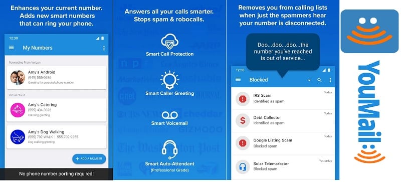 7 Best Visual Voicemail Apps for Android & iOS: YouMail 7 Best Visual Voicemail Apps for Android & iOS: YouMail