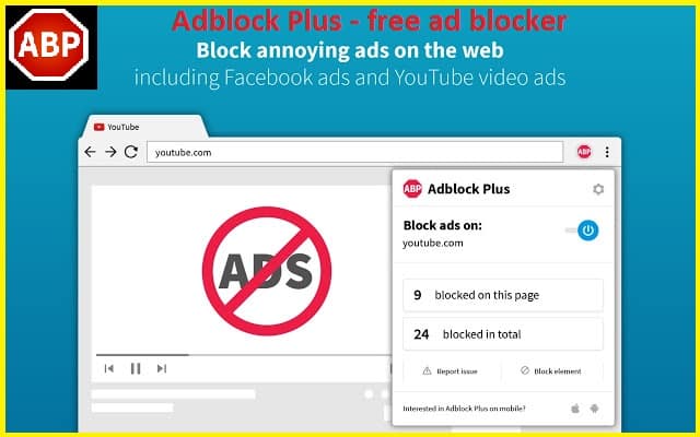 1. AdBlock Plus: A free ads blocking browser extension AdBlock Plus: A free ads blocking browser extension