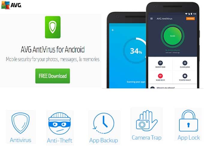 Top 7 Best Antivirus Apps for Android in 2020: AVG Free Antivirus Top 7 Best Antivirus Apps for Android in 2020: AVG Free Antivirus