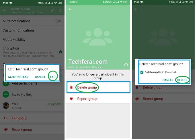 TechFeral How To Delete Whatsapp Group: A Step-by-Step Complete Guide! How to Delete WhatsApp Group as an Admin