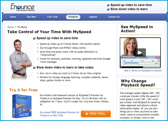Enounce MySpeed: The Ad Skipper Enounce MySpeed: The Ad Skipper
