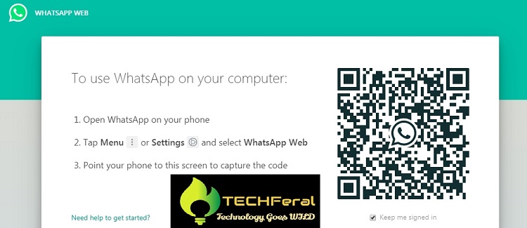 TechFeral How to use WhatsApp on pc, desktop or tablet, ipad 2020 WhatsApp wefor desb ktop QR code scanning