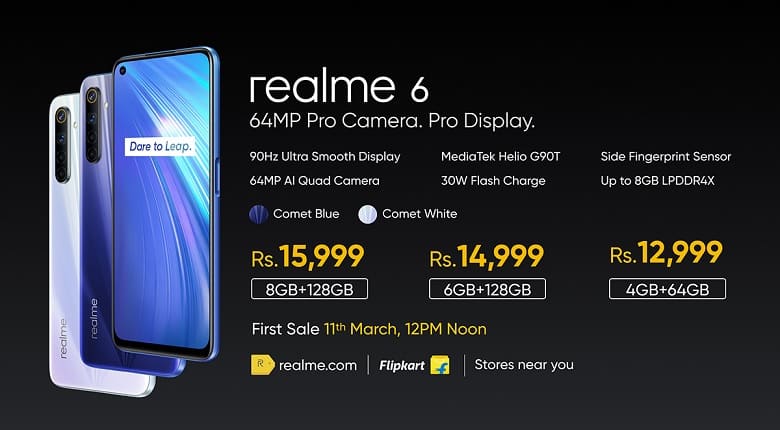 TechFeral Realme 6 & 6 Pro Launched in India: Price, Full Specs, Availability Realme 6 & 6 Pro Launched in India: Price, Full Specs, Availability