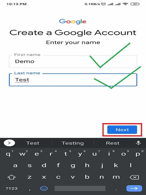 Step 5: Fill your details and hit on "next" button. Create Gmail Account without Phone Number Verification! Step 5: Fill your details and hit on "next" button. Create Gmail Account without Phone Number Verification!