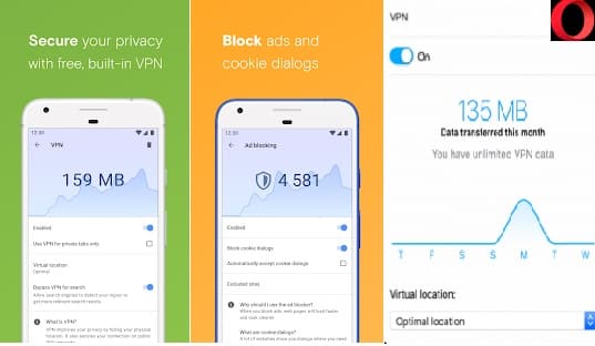 Top 10 Best Unlimited Free VPNs Apps for Android Phone in 2020: Opera FREE VPN Top 10 Best Unlimited Free VPNs Apps for Android Phone in 2020: Opera FREE VPN
