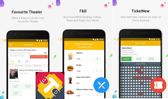 TechFeral Top 7 Best Apps for Booking Movie Tickets Online Top 7 Best Apps for Booking Movie Tickets Online: TicketNew App