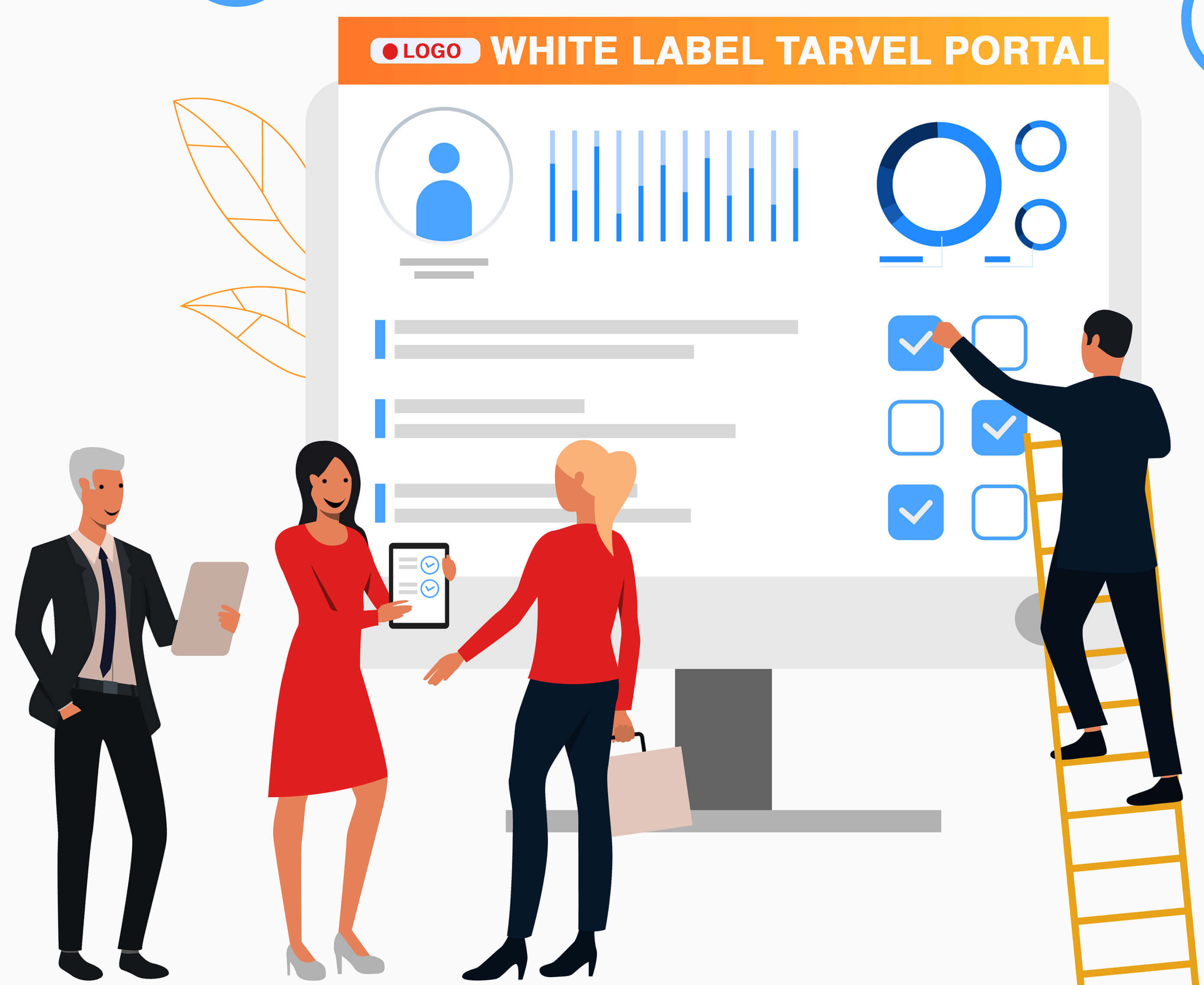 white label travel website development